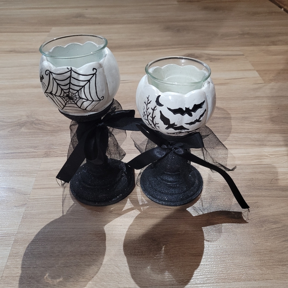 HALLOWEEN Candle Cup Holders. 2pk.